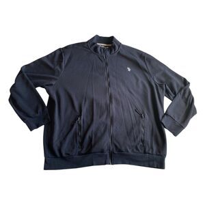 US Polo Assn. Men's Full Zip Sweatshirt Size 2XL Black Long Sleeve - RN98826